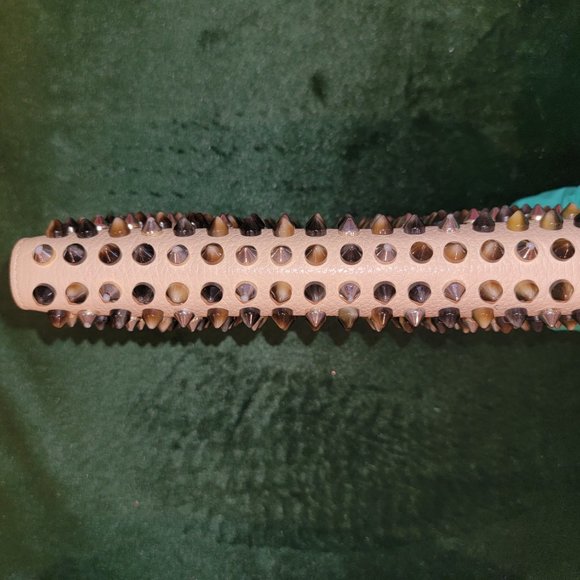 🎉 Cream Christian Louboutin Zip Around Panettone Wallet - Picture 4 of 10